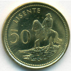 Лесото, 50 лисенте 1998 год (UNC)