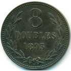 Гернси, 8 дублей 1893 год