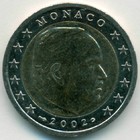 Монако, 2 евро 2002 год (AU)