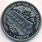 Остров Мэн, 1 крона 1998 год (UNC)