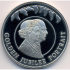 Фолклендские острова, 50 пенсов 2002 год (UNC)