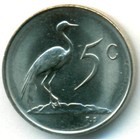 ЮАР, 5 центов 1983 год (UNC)