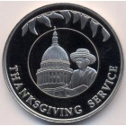 Фолклендские острова, 50 пенсов 2002 год (UNC)