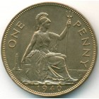 Великобритания, 1 пенни 1940 год (AU)