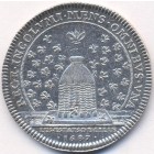 Франция, жетон 1687 год