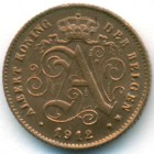 Бельгия, 1 сантим 1912 год (UNC)