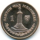 Остров Мэн, 1 пенни 2014 год (UNC)