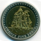 Остров Столтнхофф, 25 пенсов 2008 год (UNC)
