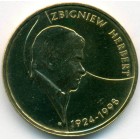 Польша, 2 злотых 2008 год (UNC)