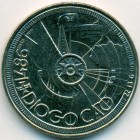 Португалия, 100 эскудо 1987 год (UNC)