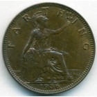 Великобритания, 1 фартинг 1936 год (UNC)