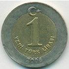 Турция, 1 новая лира 2006 год