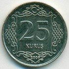 Турция, 25 курушей 2009 год (UNC)