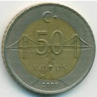 Турция, 50 курушей 2009 год