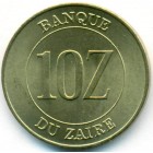 Заир, 10 заиров 1988 год (UNC)