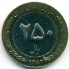 Иран, 250 риалов 2003 год (AU)