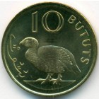 Гамбия, 10 бутутов 1998 год (UNC)