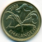 Свазиленд, 2 эмалангени 2003 год (UNC)