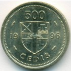 Гана, 500 седи 1996 год (UNC)