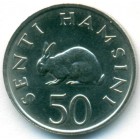 Танзания, 50 сенти 1981 год (UNC)