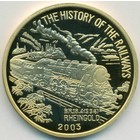 Северная Корея, 1 вон 2003 год (PROOF)