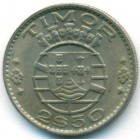 Португальский Тимор, 2-1/2 эскудо 1970 год (UNC)