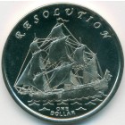 Острова Гилберта, 1 доллар 2014 год (UNC)