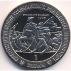 Остров Мэн, 1 крона 1989 год (UNC)