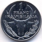Мадагаскар, 1 франк 1993 год (UNC)