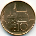 Чехия, 10 крон 1993 год (UNC)