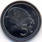 Папуа - Новая Гвинея, 5 тойя 2005 год (UNC)