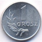 Польша, 1 грош 1949 год (UNC)