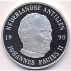 Нидерландские Антилы, 25 гульденов 1990 год (PROOF)
