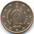 Сан-Марино, 2 евроцента 2006 год (UNC)