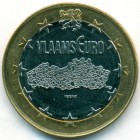 Фландрия, 1 евро 2010 год (UNC)