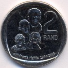 ЮАР, 2 рэнда 2019 год (UNC)