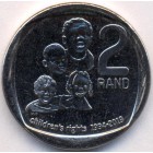 ЮАР, 2 рэнда 2019 год (UNC)