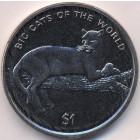 Сьерра-Леоне, 1 доллар 2001 год (UNC)