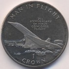 Остров Мэн, 1 крона 1994 год (UNC)