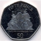 Гибралтар, 50 пенсов 2010 год (UNC)