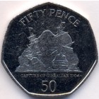 Гибралтар, 50 пенсов 2010 год (UNC)