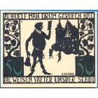 Германия, 50 пфеннигов 1921 год НОТГЕЛЬД