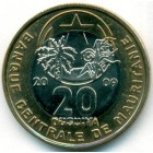 Мавритания, 20 угий 2009 год (UNC)