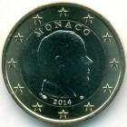 Монако, 1 евро 2014 год (UNC)