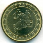 Монако, 10 евроцентов 2002 год (AU)