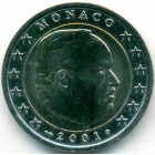 Монако, 2 евро 2001 год (AU)