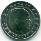 Монако, 2 евро 2002 год (AU)
