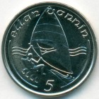 Остров Мэн, 5 пенсов 1988 год (UNC)