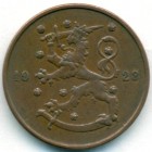 Финляндия, 10 пенни 1928 год