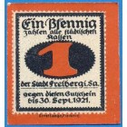 Германия, 1 пфенниг 1921 год НОТГЕЛЬД